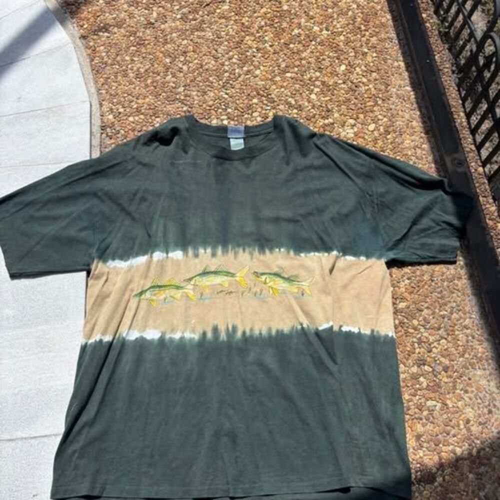 TSF Sportswear Everglades City Florida Fish Graphic T-Shirt